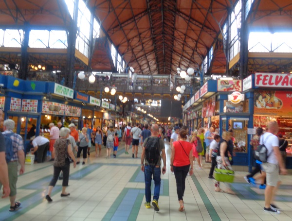 Budapest Market Hall inside