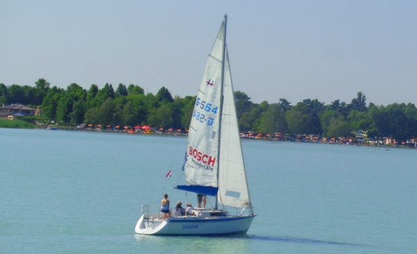 Balaton Lake Sailing Boat